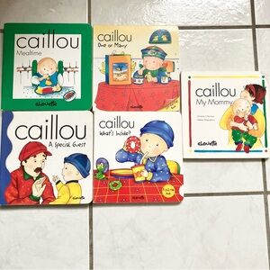 Caillou Children's Book Set